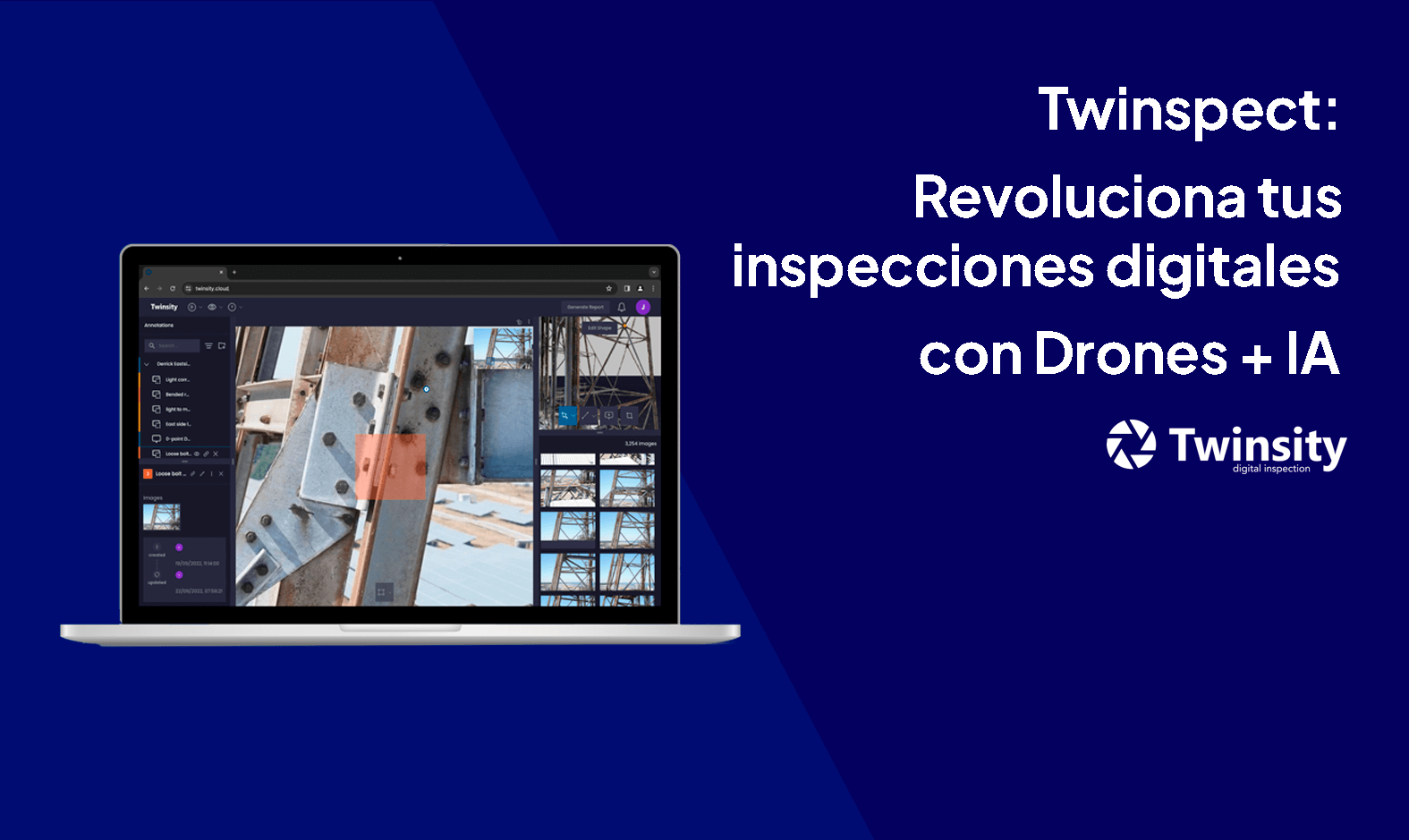 Webinar Twinspect sobre inspecciones digitales con drones e inteligencia artificial - Geo Systems Perú